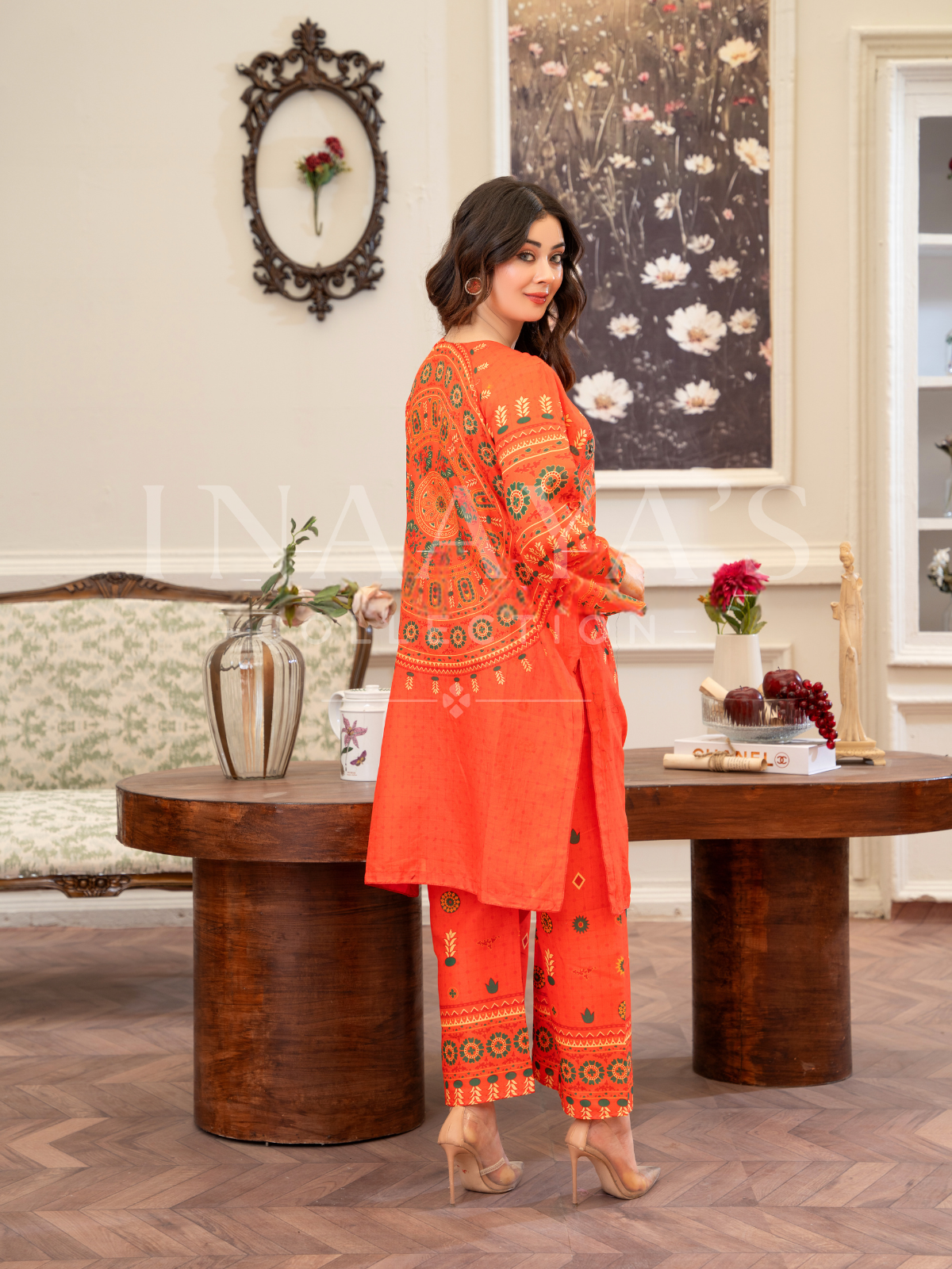 Hina – Sunlit Mandala Orange Edition