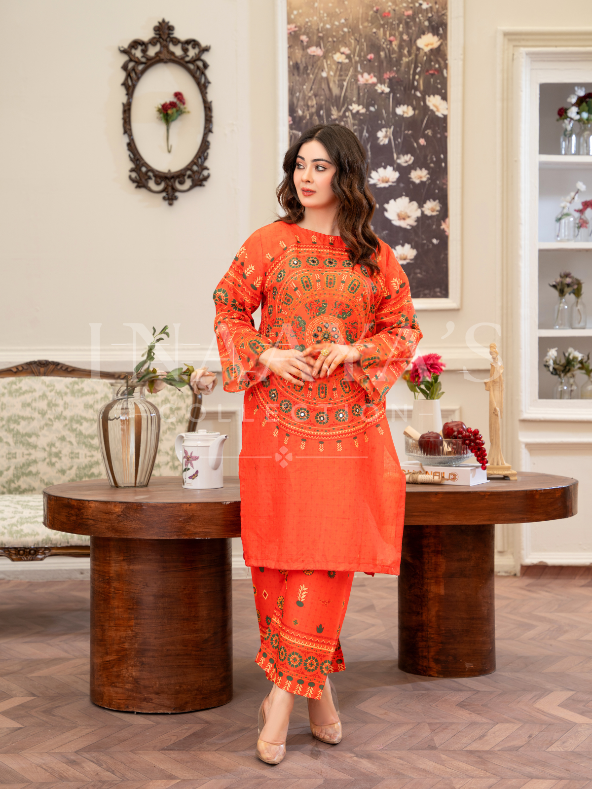 Hina – Sunlit Mandala Orange Edition