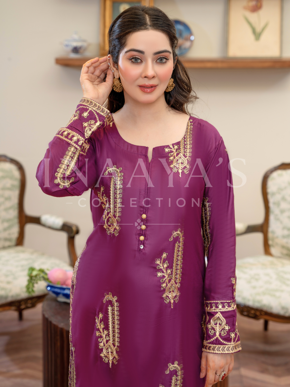 Nawal – Evening Blossom Linen Edition