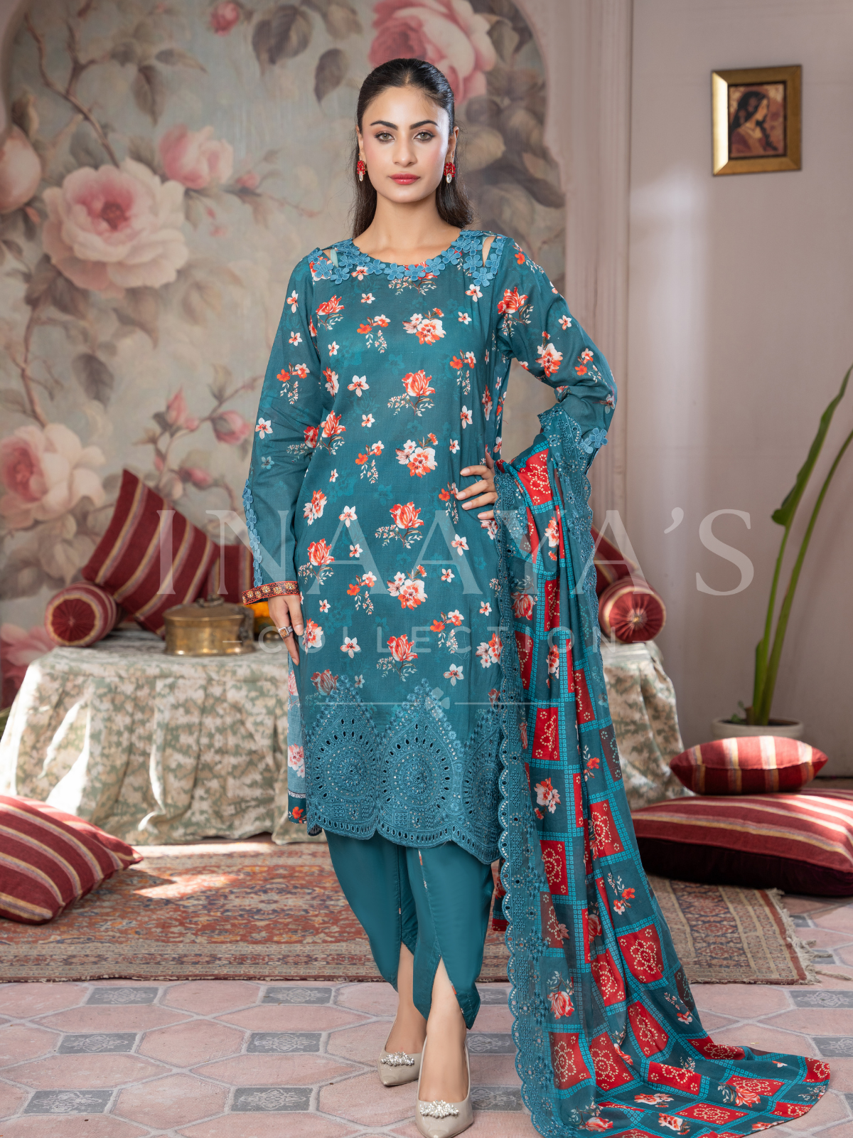 Rang-e-Gul (3-peice) Embroidered