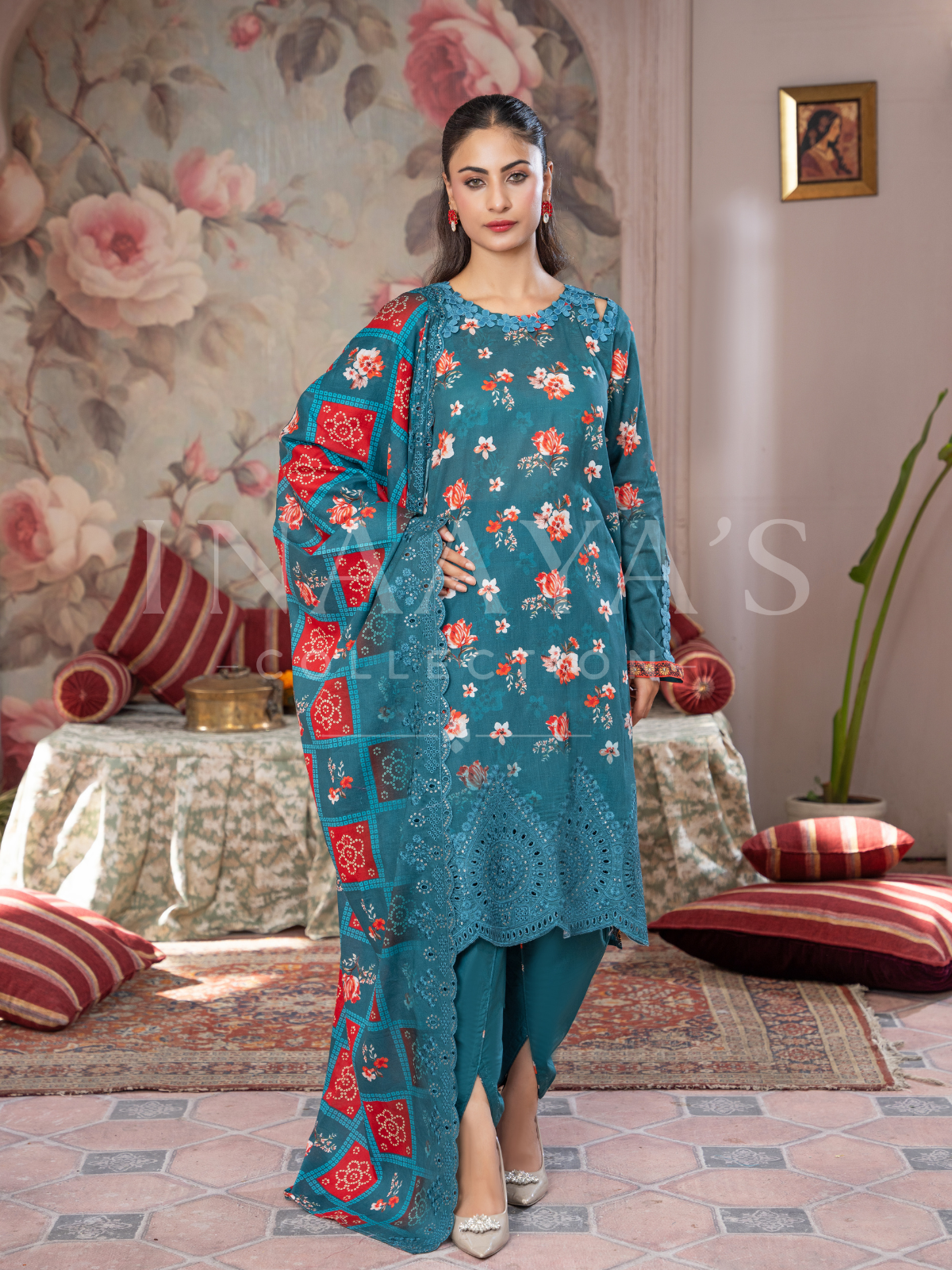 Rang-e-Gul (3-peice) Embroidered