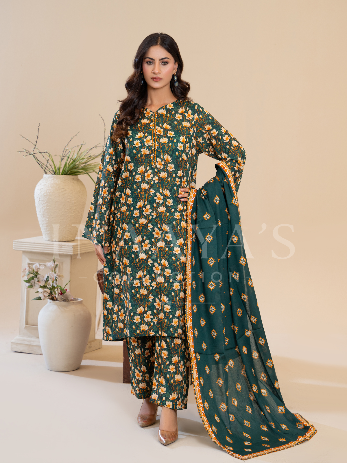 Mahrosh – Garden Bloom (3- Piece)