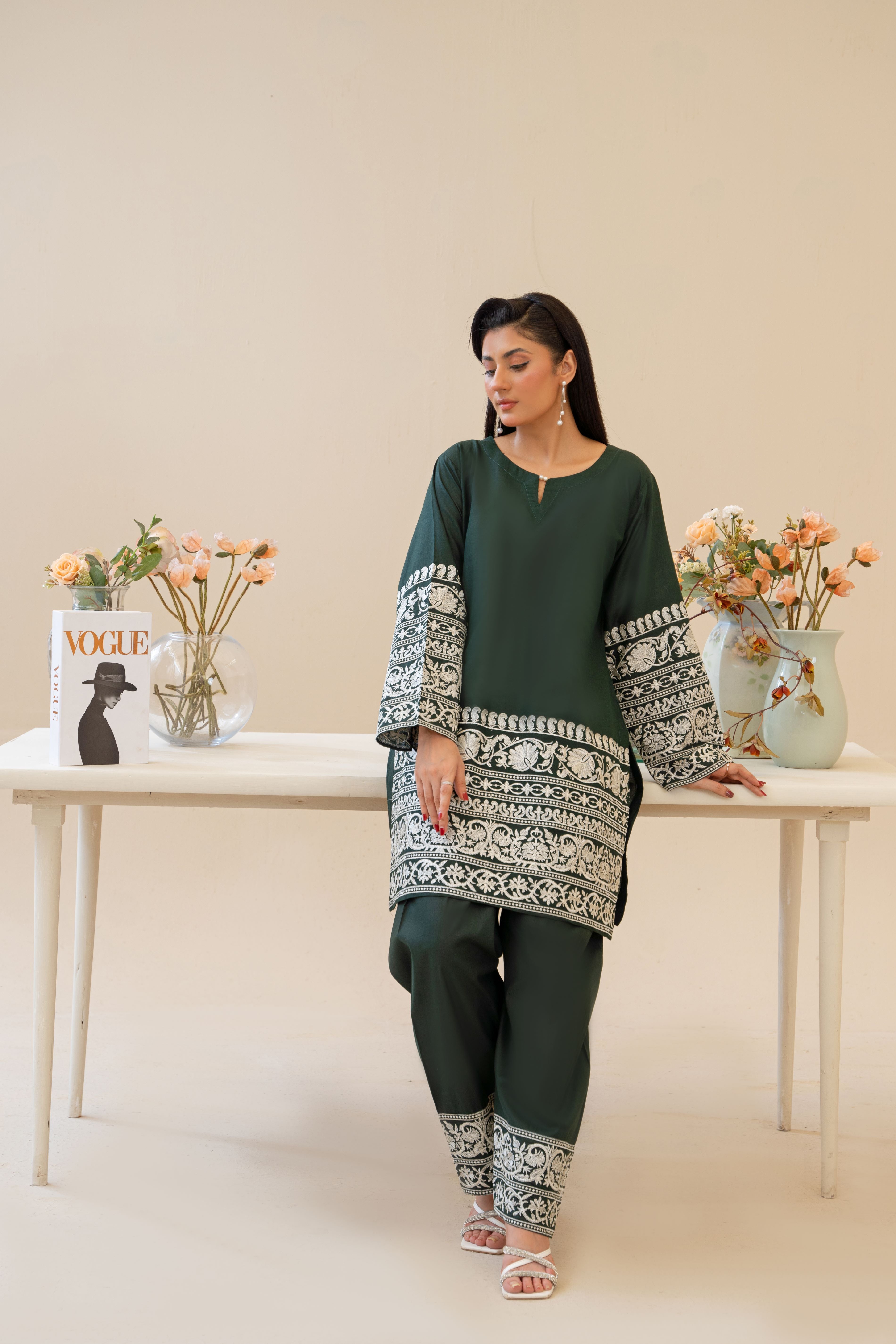 Zareen Noir –  Forest Green Edition