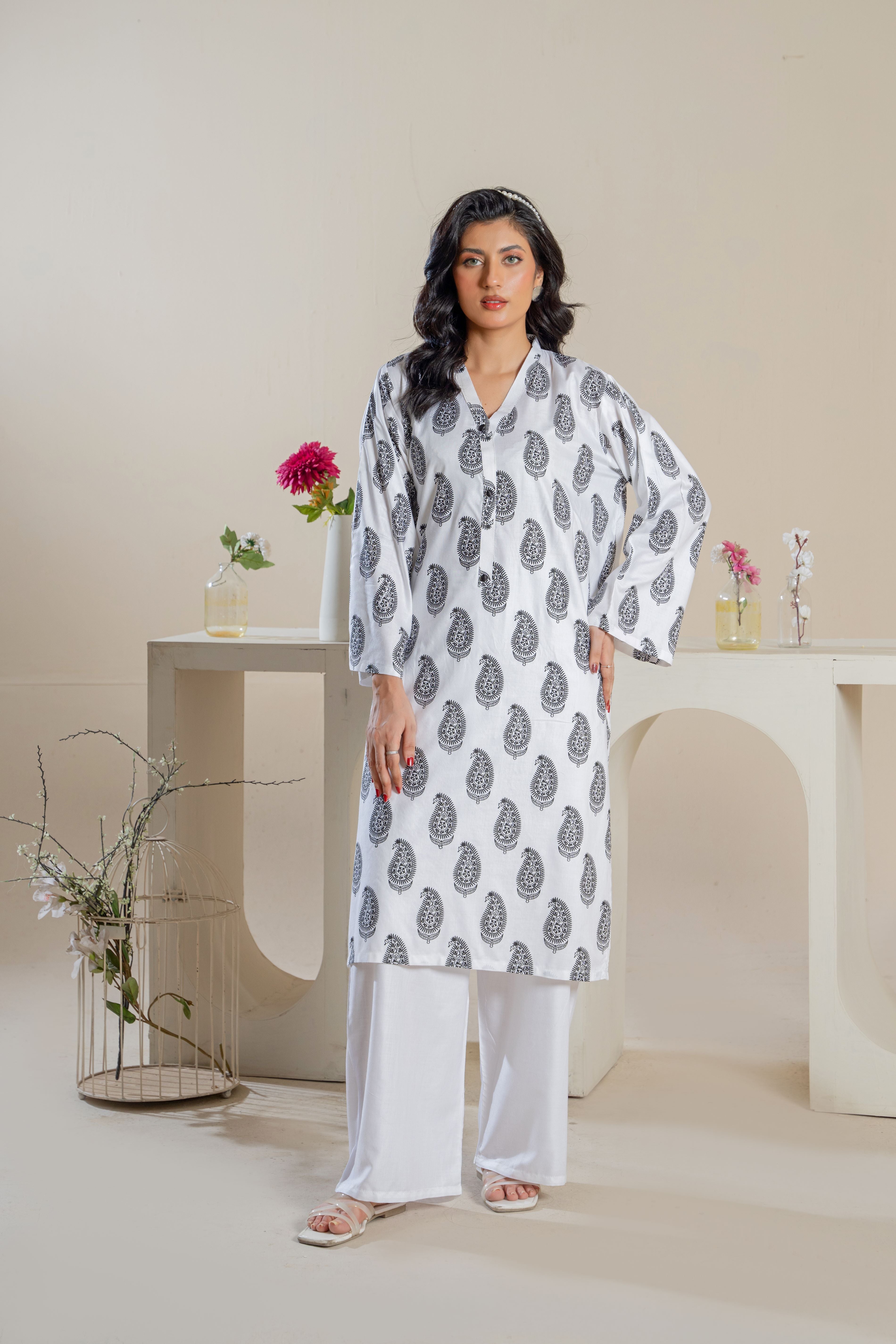 Wisp White – 2-Piece Linen Serenity Set