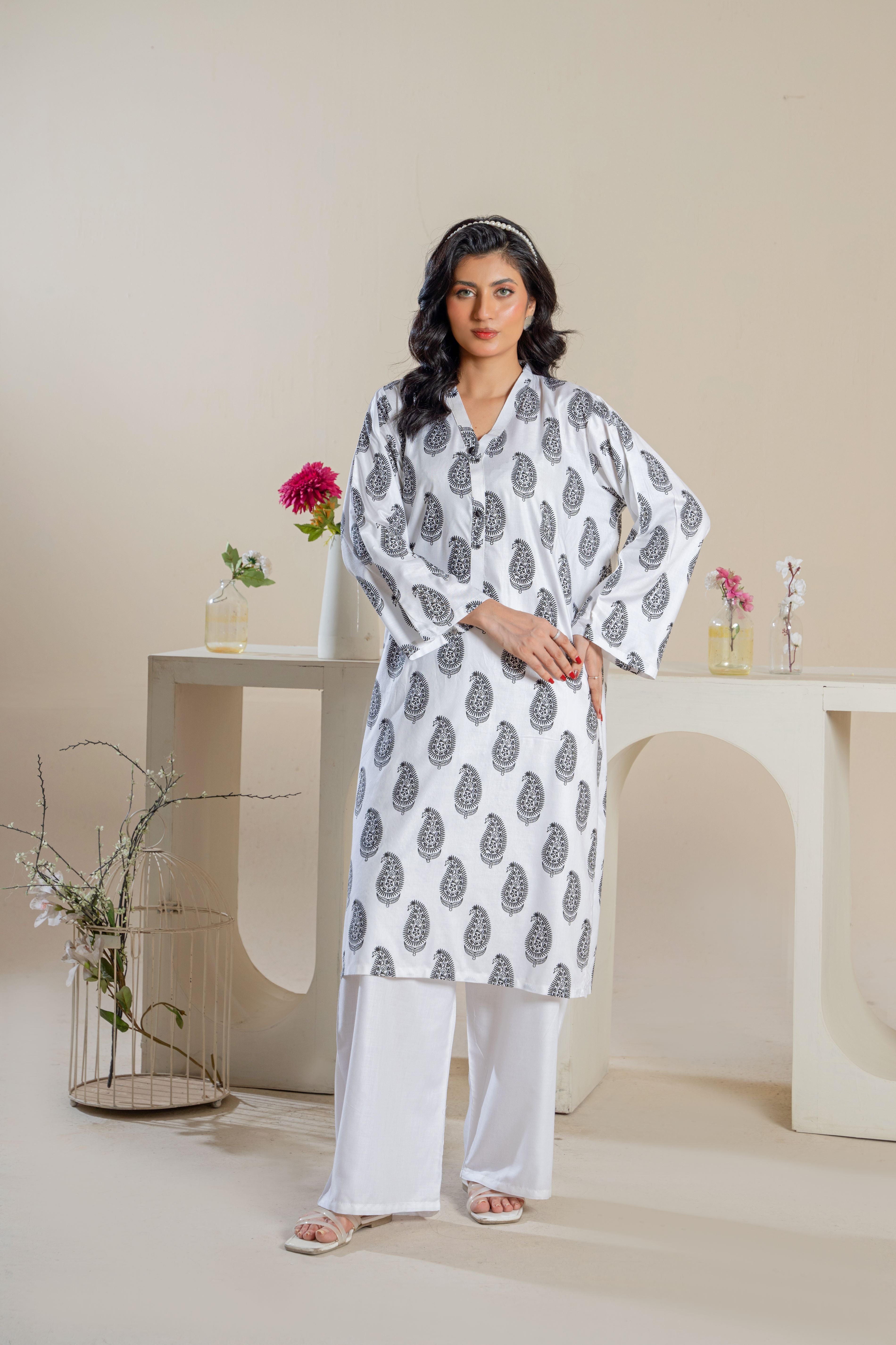 Wisp White – 2-Piece Linen Serenity Set