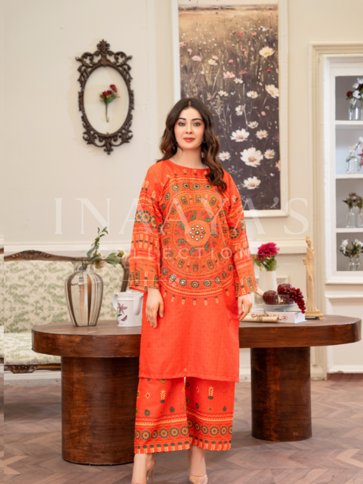 Hina – Sunlit Mandala Orange Edition