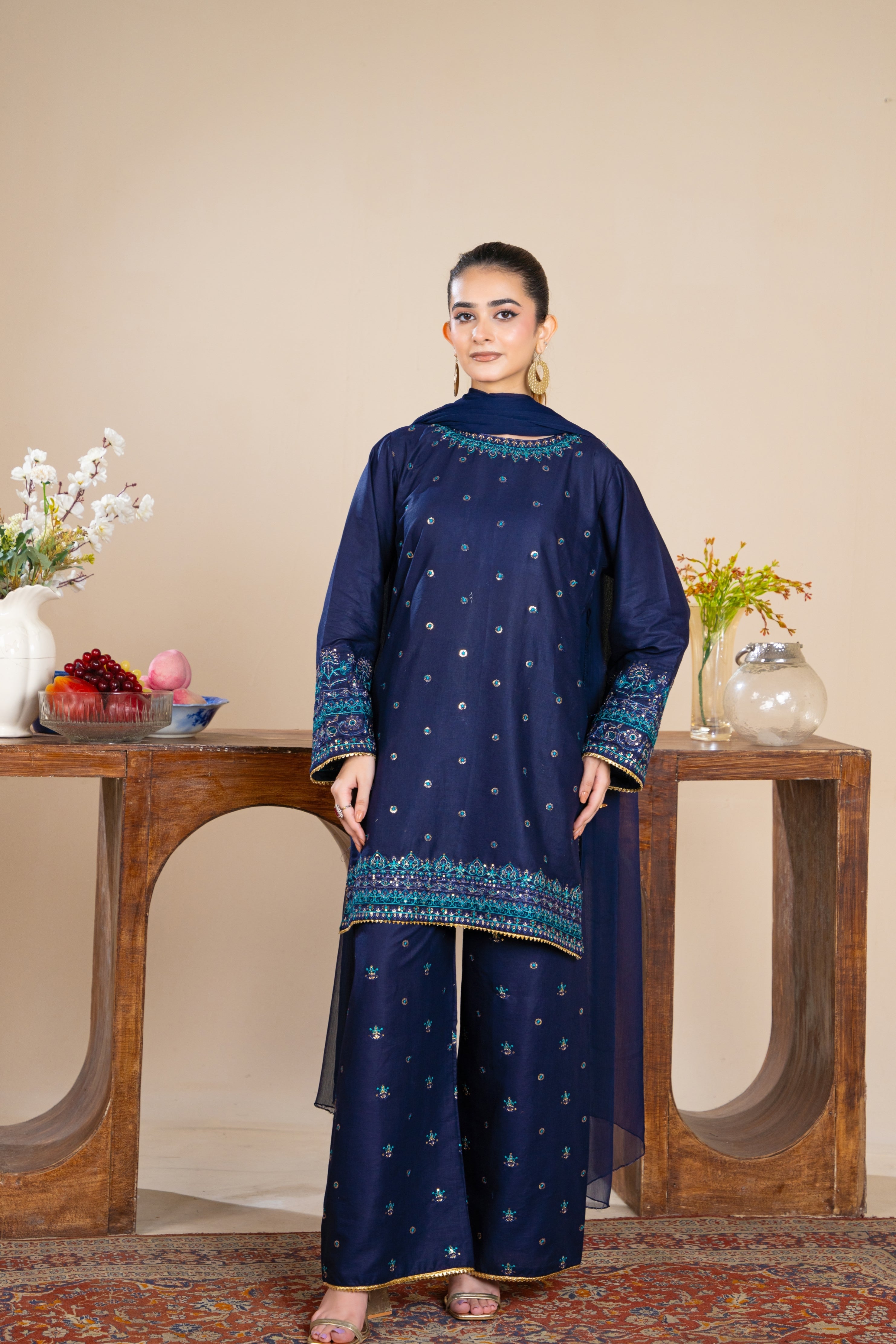 Noor Navy Formal