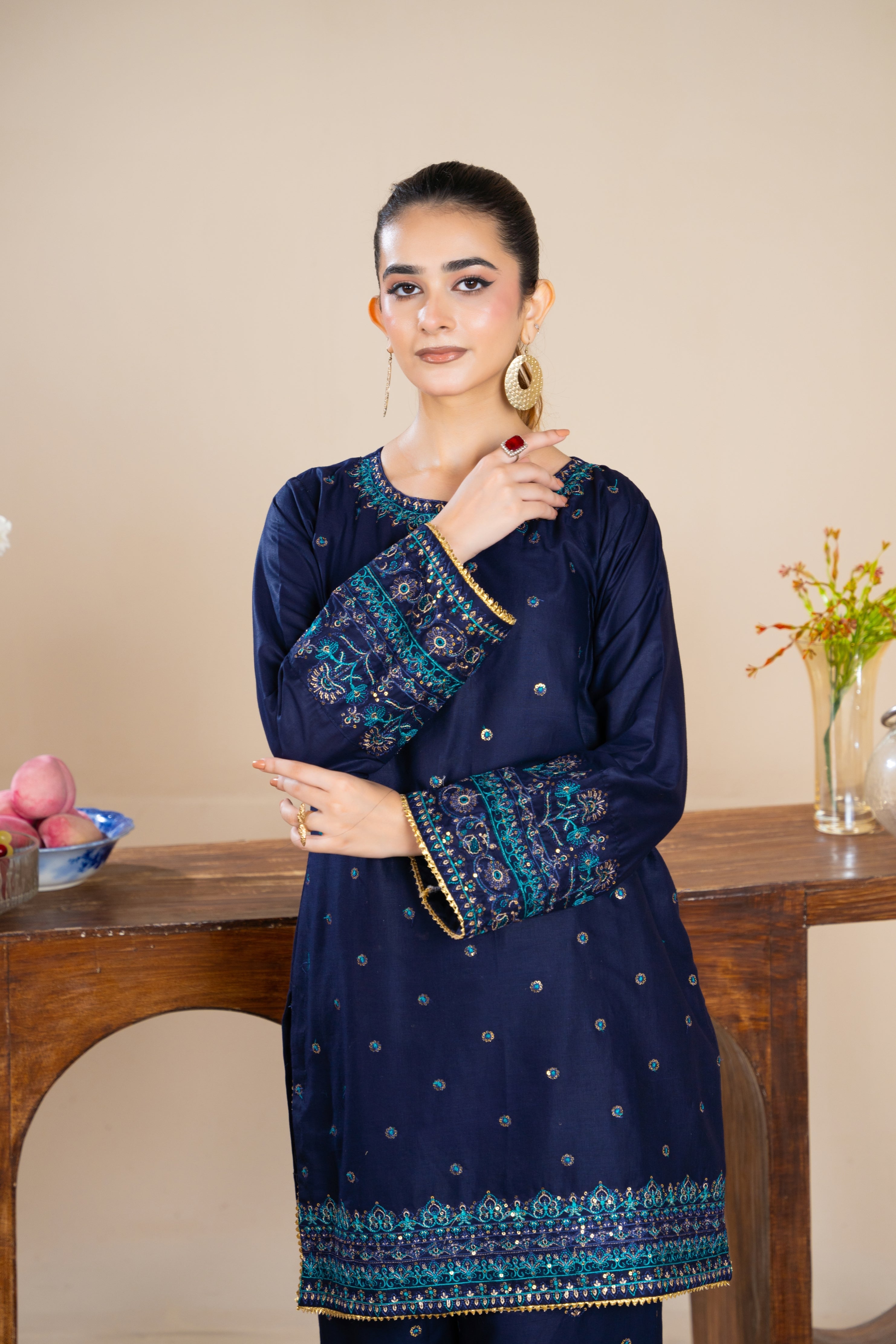 Noor Navy Formal