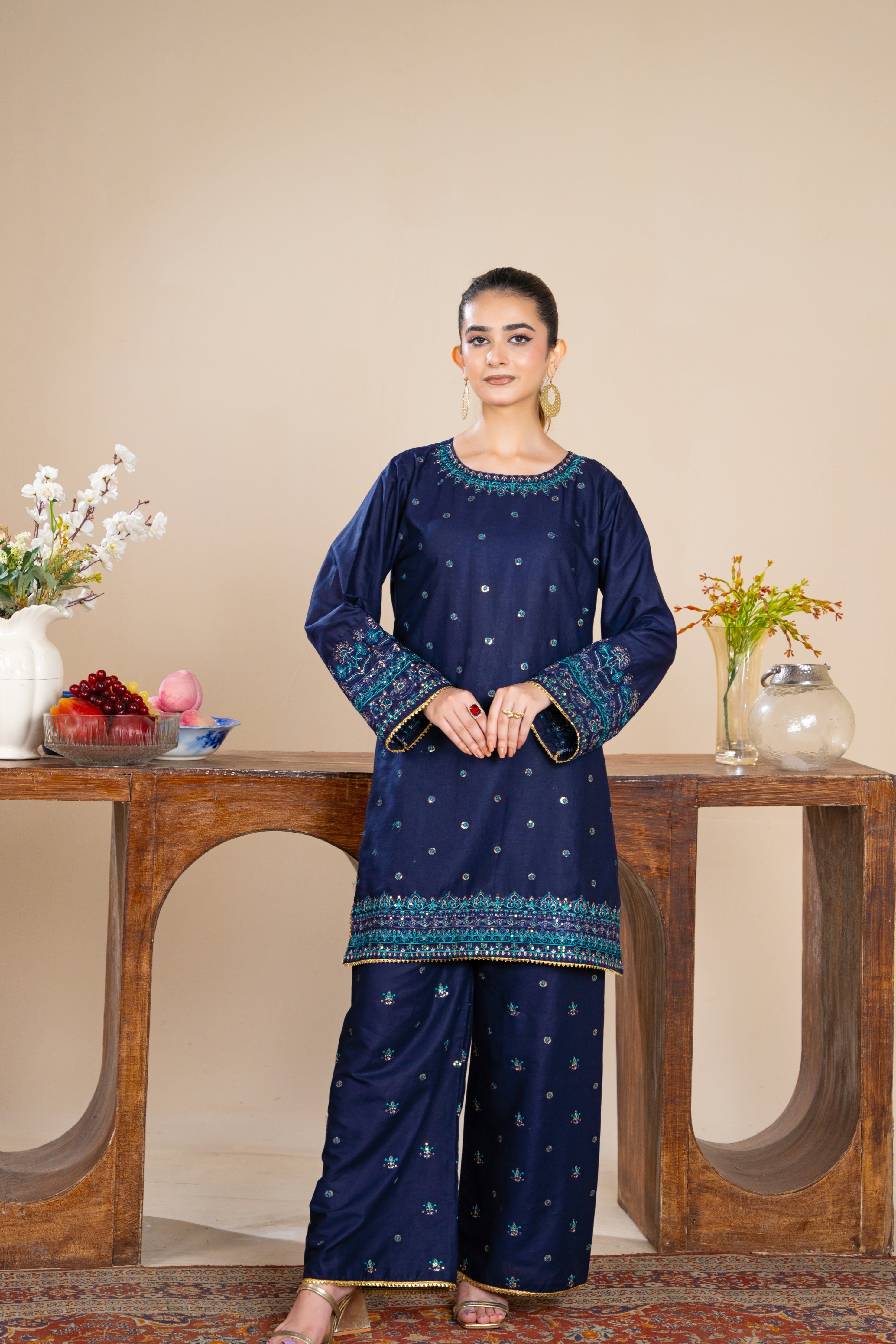 Noor Navy Formal