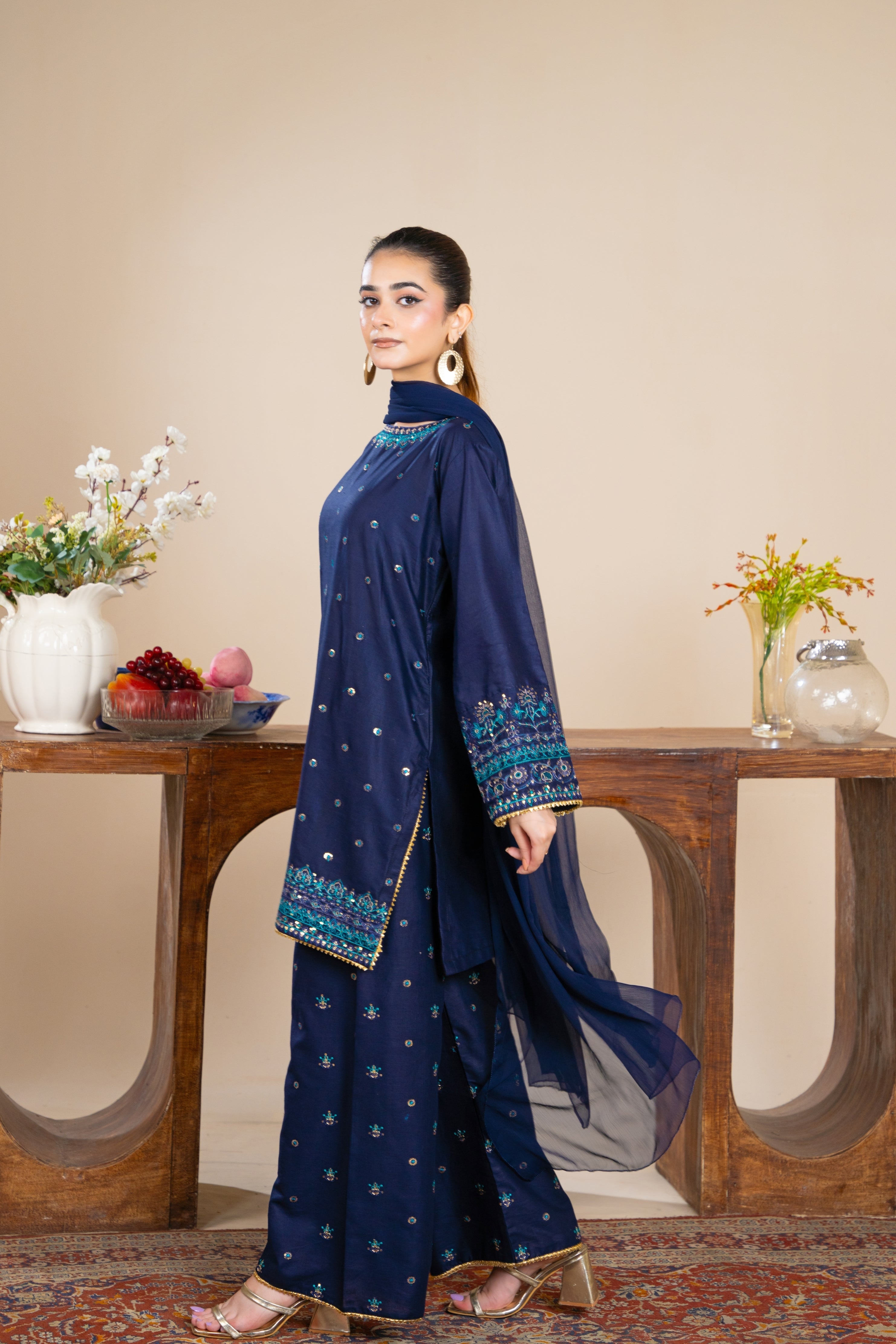 Noor Navy Formal