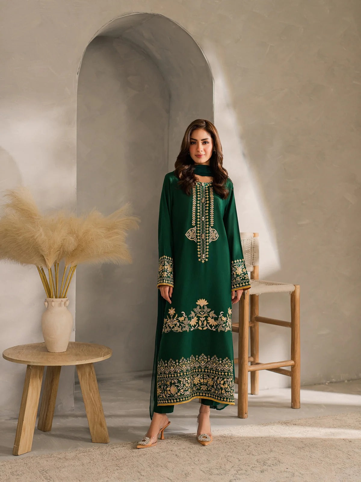 Emerald Elegance 3-Piece